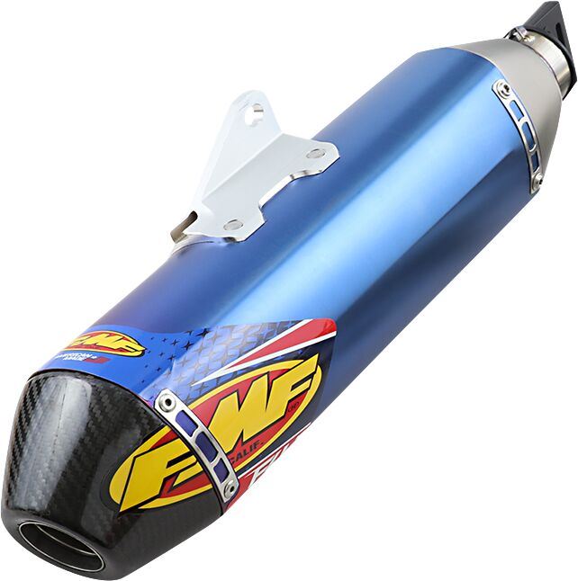 FMF Factory 4.1 RCT Blue Slip-On Carbon End Exhaust Silencer